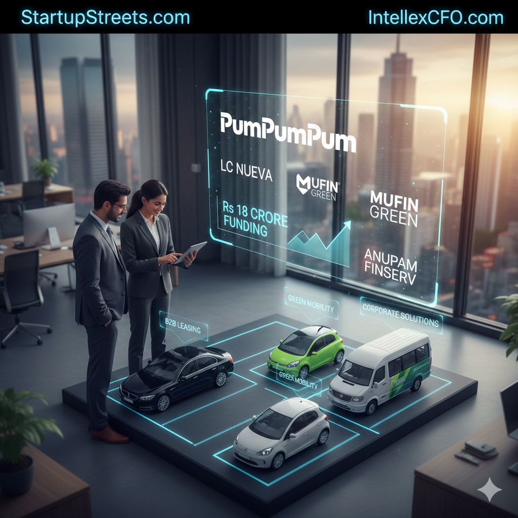 PumPumPum Shifts Gears with Rs 18 Crore Pre-Series A Funding to Revolutionize Corporate Mobility