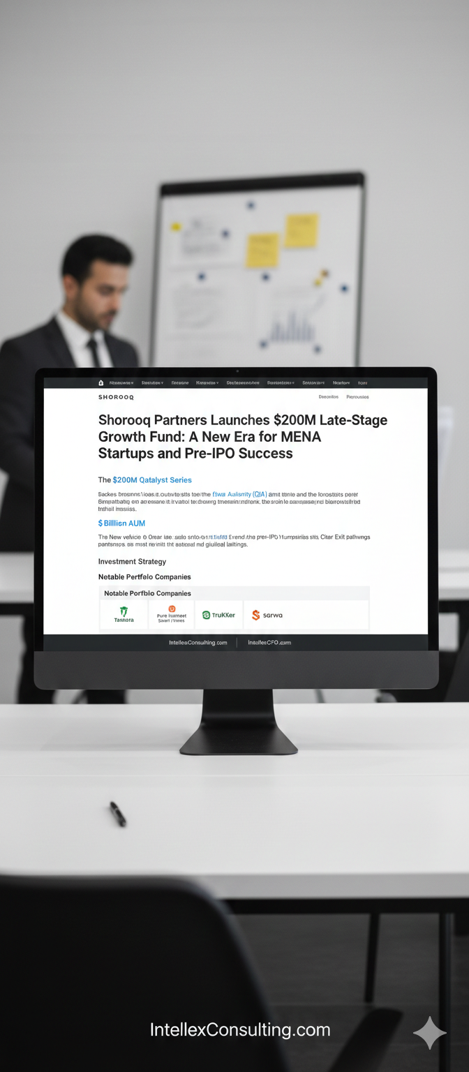 Shorooq Partners Launches $200M Late-Stage Growth Fund: A New Era for MENA Startups and Pre-IPO Success.