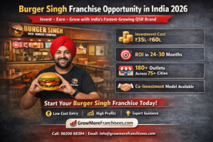 The Ultimate Guide to Burger Singh Franchise: How to Partner with India’s Fastest-Growing QSR Brand
