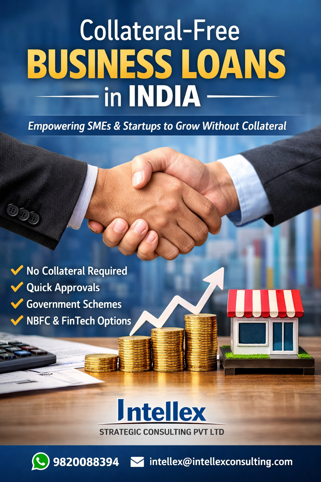 Collateral-Free Business Loans in India: A Complete Guide for SMEs & Startups (2026 Edition)