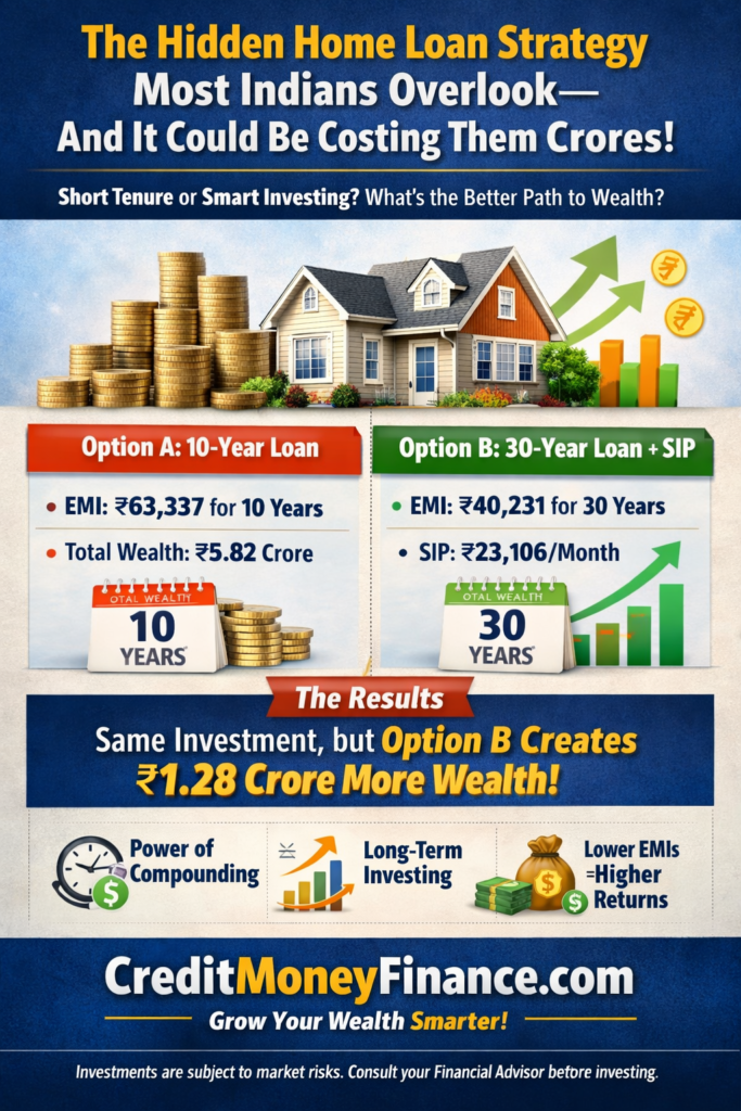 The Hidden Home Loan Strategy Most Indians Overlook — And It Could Be Costing Them Crores.