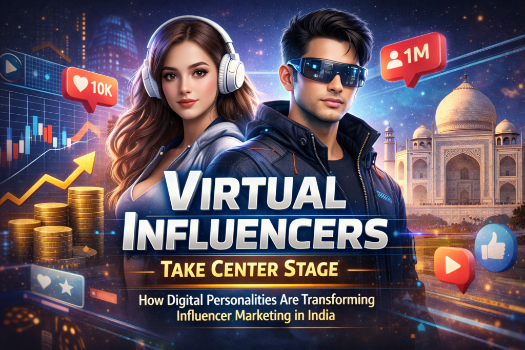 Virtual Influencers Take Center Stage: How Digital Personalities Are Transforming Influencer Marketing in India