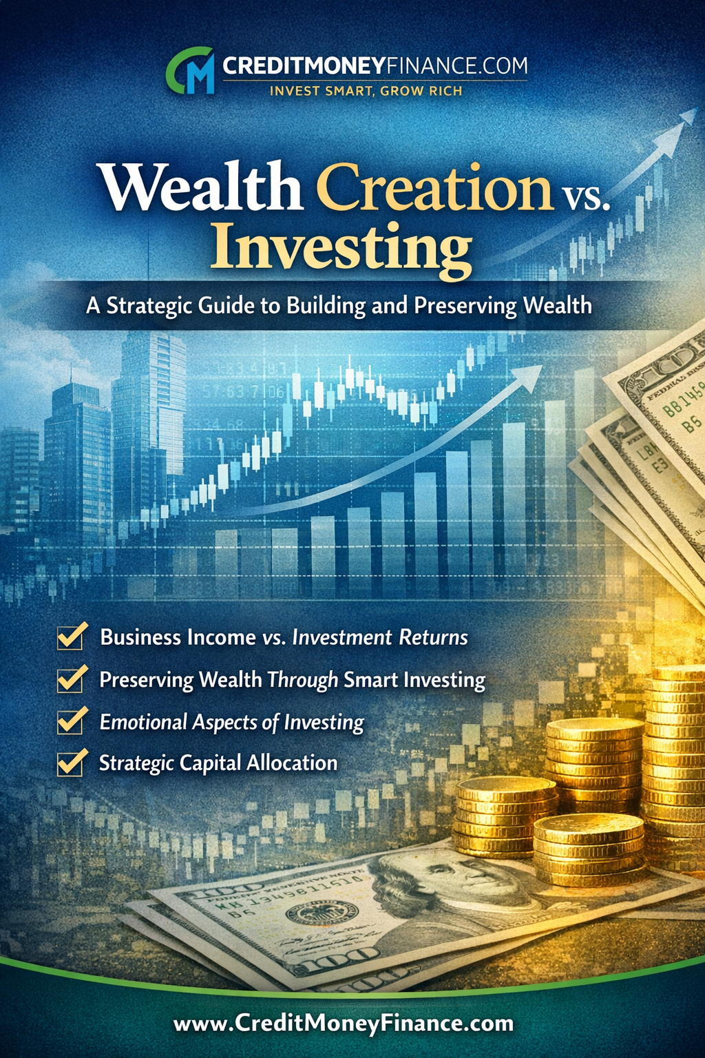 Wealth Creation vs. Investing: A Strategic Guide to Building and Preserving Wealth.