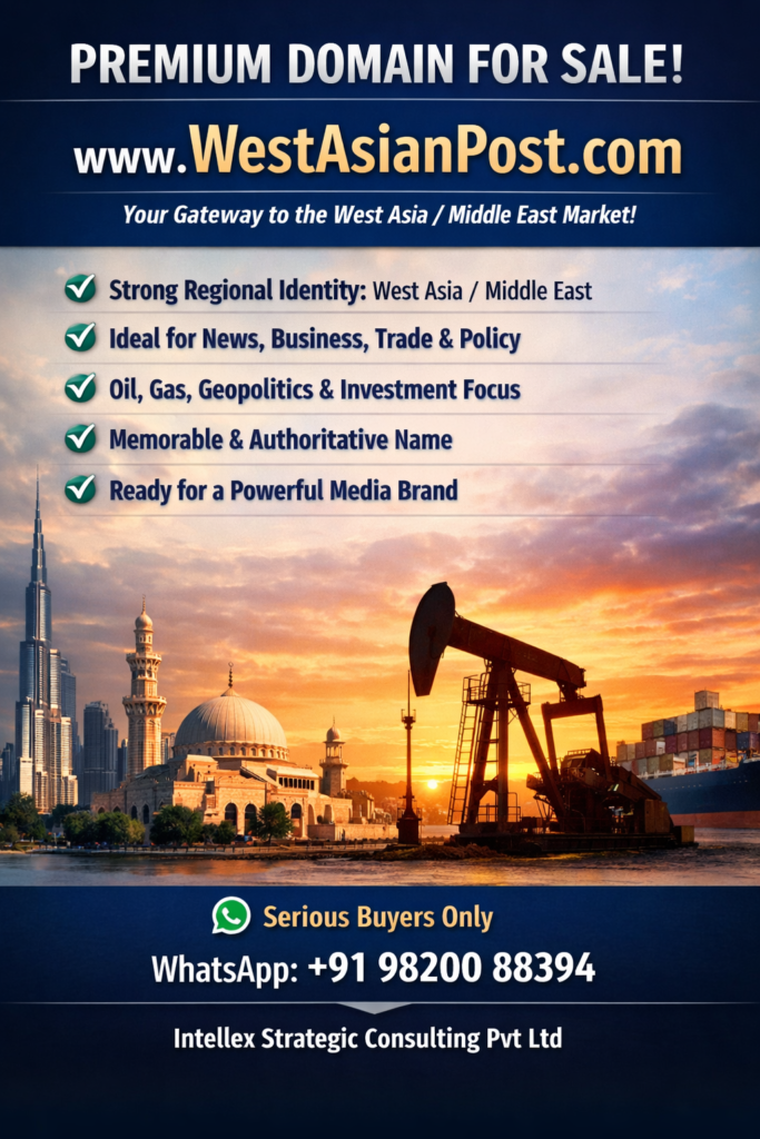 WestAsianPost.com for Sale – Powerful Geo-Political & Business Media Domain.