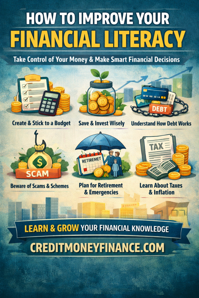 How to Improve Your Financial Literacy: A Complete Guide to Smarter Money Decisions.