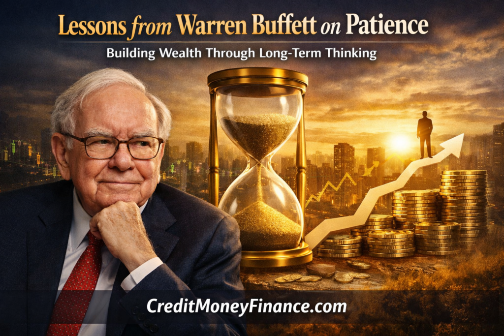 Lessons from Warren Buffett on Patience: How Long-Term Thinking Builds Lasting Wealth.