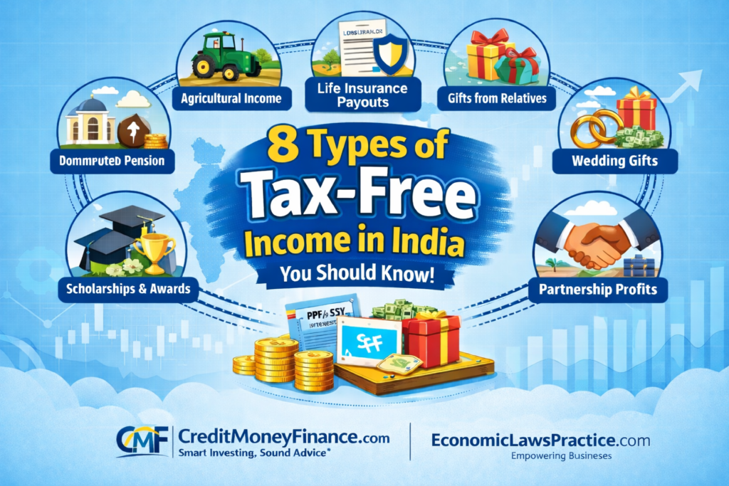 8 Types of Tax-Free Income in India You Must Know (2026 Guide for Smart Tax Planning)