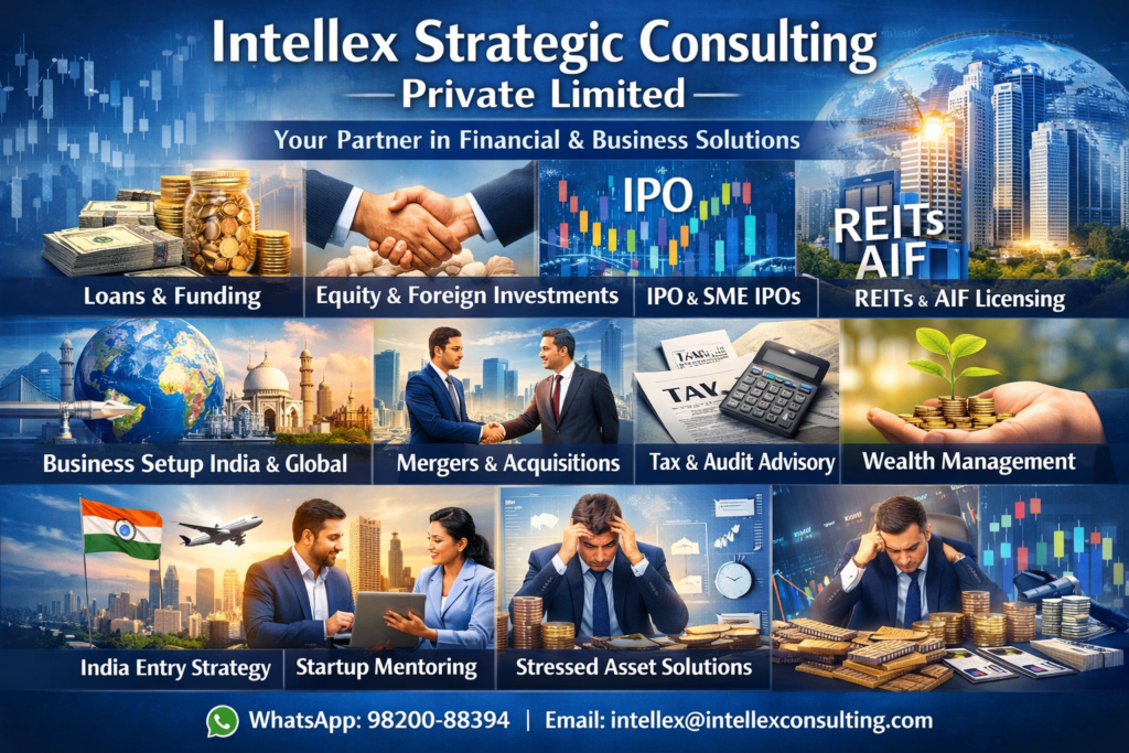 Comprehensive Financial & Business Consulting Services in India: Loans, IPOs, Global Funding & Wealth Solutions