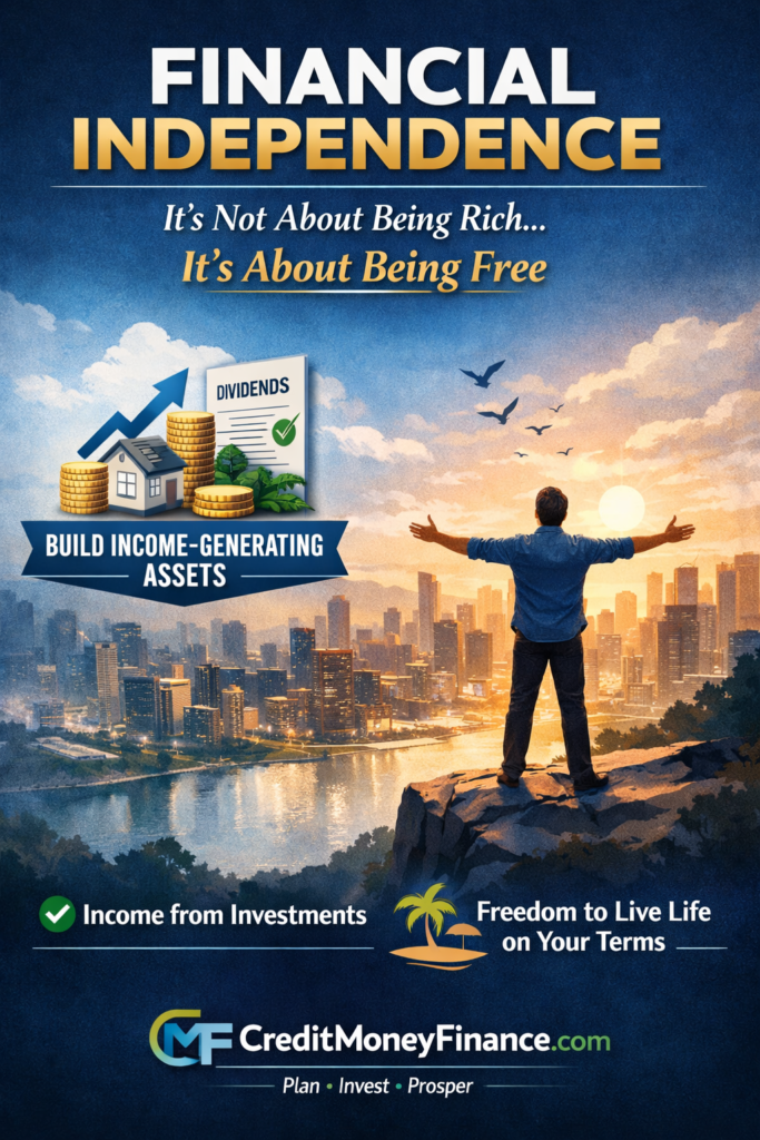 Financial Independence: What It Truly Means And Why Most People Get It Wrong.