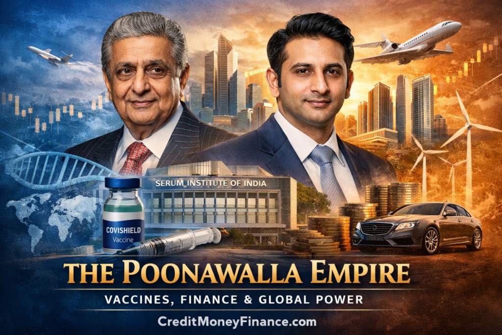 The Poonawalla Empire: Inside India’s Billion-Dollar Vaccine Dynasty and Financial Powerhouse.